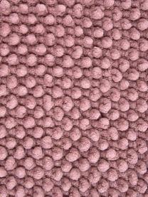 Housse de coussin douce 45x45 rose Indi, Vieux rose