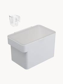 Caja con medidor para comida Tower, 2 pzas., Plástico, Blanco, An 30 x Al 20 cm