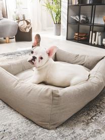 Cama para mascotas de interior/exterior Smooth, tamaños diferentes, Tapizado: tejido acrílico para exte, Beige claro, An 68 x F 55 cm