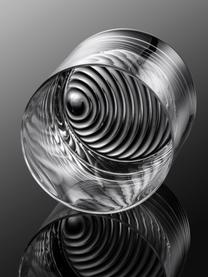 Vasos old fashioned de cristal Echo, 4 uds., Cristal Tritan, Transparente, Ø 9 x Al 9 cm, 390 ml