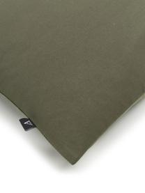 Pościel ze sztruksu Cosy Corduroy, Zielony, 135 x 200 cm + 1 poduszka 80 x 80 cm
