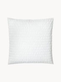 Taies d'oreiller en coton  Esme, 2 pièces, Blanc, larg. 65 x long. 65 cm