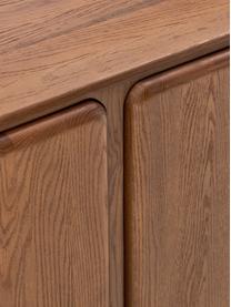 Enfilade artisanale en chêne massif Chandler, Bois de chêne massif, laqué

Ce produit est fabriqué à partir de bois certifié FSC® issu d'une exploitation durable, Bois de chêne, larg. 165 x haut. 75 cm