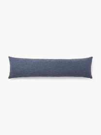 Coussin XL Bellamie, Bouclette gris-bleu, larg. 30 x long. 115 cm