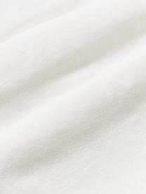 Bestickte Woll-Kissenhülle Jaira, Vorderseite: 76 % Wolle (RWS-zertifizi, Rückseite: 100 % Baumwolle, Grün, B 50 x L 50 cm