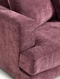 Ecksofa Tribeca, Bezug: 100 % Polyester Der strap, Gestell: Buchenholz, Kiefernholz, , Webstoff Aubergine, B 274 x T 192 cm, Eckteil rechts