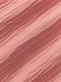 Mušelínový povlak na polštář Odile, Starorůžová, Š 40 cm, D 80 cm