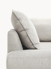 Sofá rinconera Tribeca, Tapizado: 100% poliéster Alta resis, Estructura: madera de pino maciza, Patas: madera de haya maciza pin, Tejido gris claro, An 356 x F 195 cm, chaise longue izquierda