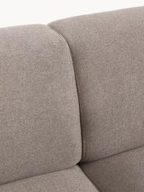 Ecksofa Melva (4-Sitzer), Bezug: 100 % Polyester Der hochw, Gestell: Massives Kiefernholz, Spa, Füße: Kunststoff Dieses Produkt, Webstoff Taupe, B 319 x T 195 cm, Eckteil links