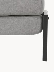 Sillón cama Edward, plegable, Tapizado: 100% poliéster Alta resis, Tejido gris claro, An 96 x F 98 cm