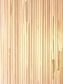Wandleuchte Wimea aus Seegras, Lampenschirm: Seegras, Hellbraun, B 23 x T 12 cm