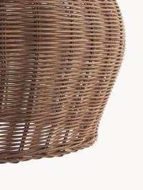 Lampada a sospensione in rattan Krisa, Metallo, rattan, Marrone, Larg. 70 x Alt. 150 cm