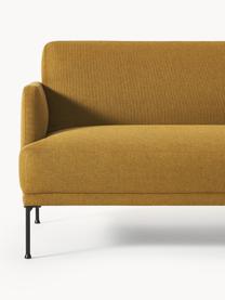 Schlafsofa Fluente (3-Sitzer), Bezug: 100 % Polyester Der strap, Gestell: Massives Kiefernholz, Webstoff Ocker, B 220 x T 88 cm