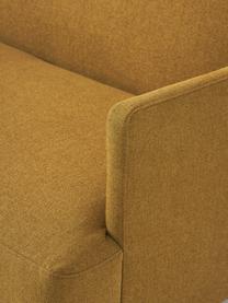 Schlafsofa Fluente (3-Sitzer), Bezug: 100 % Polyester Der strap, Gestell: Massives Kiefernholz, Webstoff Ocker, B 220 x T 88 cm