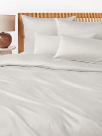 Baumwollsatin-Bettdeckenbezug Comfort, Webart: Satin Fadendichte 250 TC,, Hellgrau, B 200 x L 200 cm