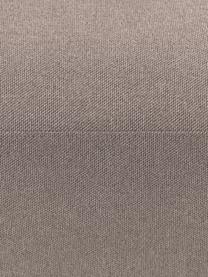 XL poef Melva, B 116 x D 72 cm, Bekleding: 100% polyester Met 115.00, Frame: massief grenen- en sparre, Poten: kunststof Dit product is , Geweven stof taupe, B 116 x D 72 cm