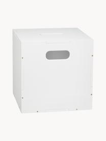 Caja de madera Cube, Madera de abedul pintada

Este producto está hecho de madera de origen sostenible y con certificación FSC®., Blanco, An 36 x F 36 cm