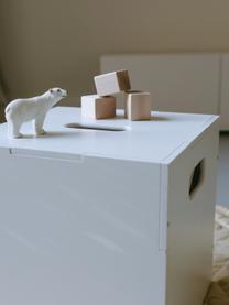 Holz-Aufbewahrungsbox Cube, Birkenholzfurnier, lackiert

Dieses Produkt wird aus nachhaltig gewonnenem, FSC®-zertifiziertem Holz gefertigt., Weiß, B 36 x T 36 cm