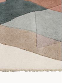 Tapis design pure laine pastel Freya, Multicolore, larg. 140 x long. 200 cm (taille S)