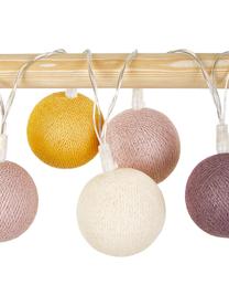 Guirlande lumineuse LED Colorain, 378 cm, Blanc, jaune, rose blush, vieux rose