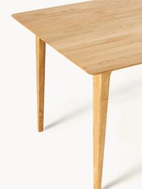 Stół do jadalni z drewna dębowego Archie, różne rozmiary, Lite drewno dębowe olejowane, Drewno dębowe olejowane, S 180 x G 90 cm