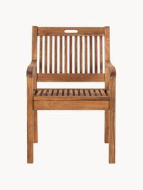 Krzesło ogrodowe z drewna akacjowego Noemi, Drewno akacjowe, Drewno akacjowe, S 58 x G 60 cm