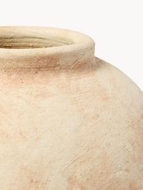 Vaso da terra in terracotta Hilo, alt. 28 cm, Terracotta, Bianco crema, terracotta, Ø 30 x Alt. 28 cm