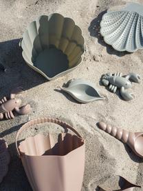 Komplet zabawek do piasku Whale, 5 elem., Tworzywo sztuczne, Szary, Komplet z różnymi rozmiarami