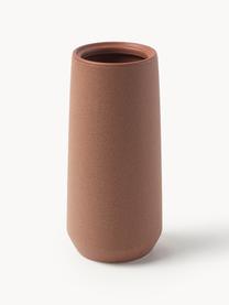 Scopino wc Leibi, Contenitore: gres, Manico: plastica, Terracotta, Ø 10 x Alt. 35 cm