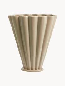 Wazon z ceramiki Colla, W 28 cm, 2 szt., Ceramika, Beżowy, S 25 x W 28 cm