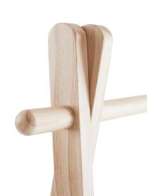Šatní tyč z borovicového dřeva Cole, Borovicové dřevo, certifikace FSC, Borovicové dřevo, Š 100 cm, V 150 cm