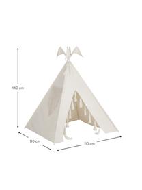 Kindertipi Lagos, Katoen, metaal, Beige, B 110 x H 140 cm