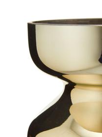 Velká skleněná dekorativní váza Shimmer, Sklo, Hnědá, zlatá, Ø 16 cm, V 30 cm