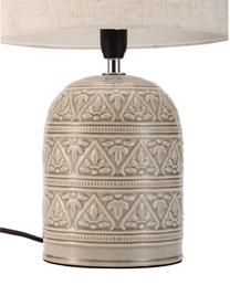 Lampa stołowa Tender Pearl, Kremowobiały, greige, Ø 23 x W 36 cm