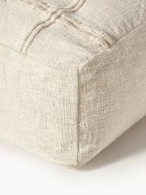 Coussin de sol en coton artisanal Catalina, 100 % coton

Le matériau est certifié STANDARD 100 OEKO-TEX®, 21.HIN.56576, Hohenstein HTTI, Beige clair, larg. 70 x haut. 25 cm