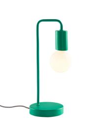 Lampada da tavolo Cascais, Paralume: metallo rivestito, Verde, Ø 14 cm