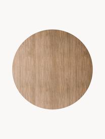 Runder Esstisch Mavi, Ø 110 cm, Tischplatte: Mitteldichte Holzfaserpla, Beine: Metall, beschichtet, Eichenholz, Schwarz, Ø 110 cm