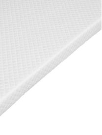 Viscoelastische Memory-Foam Matratzenauflage Premium, Bezug: 60 % Polyester, 40 % Visk, Weiß, 200 x 200 cm