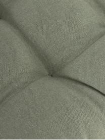 Cuscino reversibile kaki/beige Duo, Kaki, beige chiaro, Larg. 40 x Lung. 40 cm