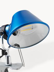 Malá stolová lampa so štipcom Tolomeo Micro Pinza, Modrá, Ø 16 x V 20 cm