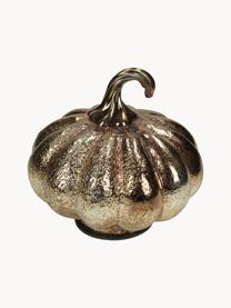 Decoratief object Pumpkin van glas, Glas, Glanzend goudkleurig, Ø 14 x H 12 cm