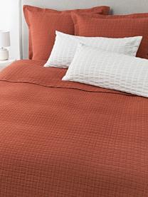 Copriletto in piqué waffle Orville, 100% cotone

Il materiale utilizzato in questo prodotto è testato per le sostanze nocive e certificato secondo l'OEKO-TEX Standard 100 - Textile by OEKO-TEX® , CITEVE, 4265CIT., Rosso ruggine, Larg. 180 x Lung. 250 cm (per letti da 140 x 200 cm)