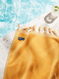 Serviette de plage jaune Creating Memories, Jaune