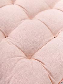 Coussin de chaise réversible rose/gris Duo, 2 pièces, Rose blush, gris, larg. 35 x long. 35 cm