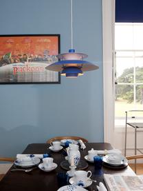 Lámpara de techo PH 5, tamaños diferentes, Cable: cubierto en tela, Azul real, Ø 50 x Al 27 cm