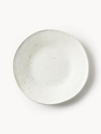 Platos postre Marlee, 4 uds., Gres, Blanco crema, Ø 22 x Al 3 cm