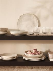 Snídaňové talíře Marlee, 4 ks, Kamenina, Krémově bílá, Ø 22 cm, V 3 cm