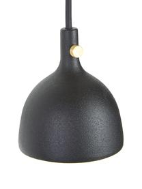 Lampa wisząca z metalu Cast, Czarny, S 66 x W 32 cm