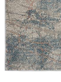 Tapis design gris/bleu/beige Rustic, Gris, bleu, beige