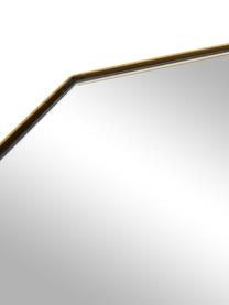 Lustro ścienne z metalową ramą Lily, Odcienie złotego, S 40 x W 140 cm
